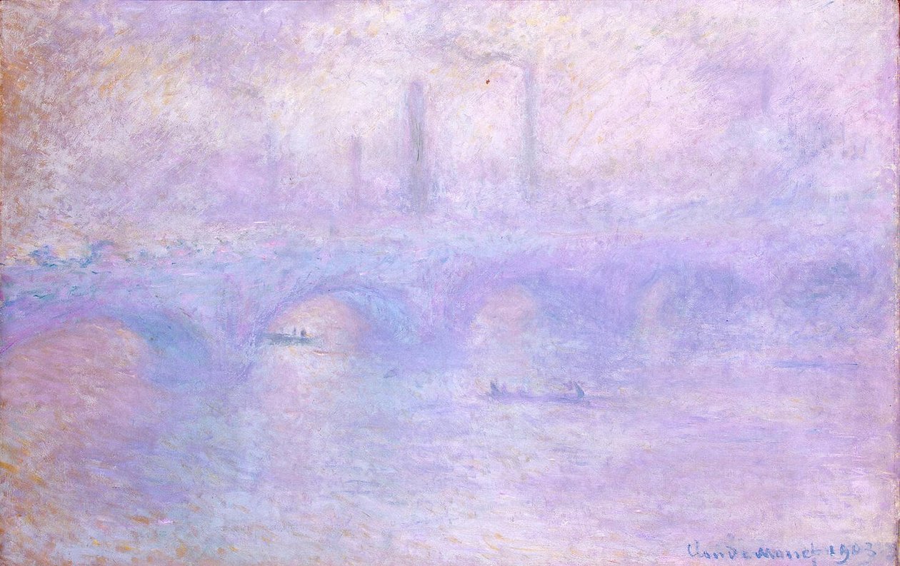  Waterloo Bridge. Effect of Fogn  by Claude Monet