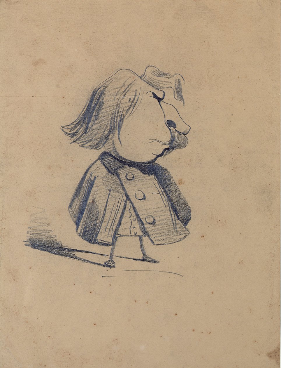 Alexandre Ursule Cellerier, Felix adında, 1855-60 by Claude Monet