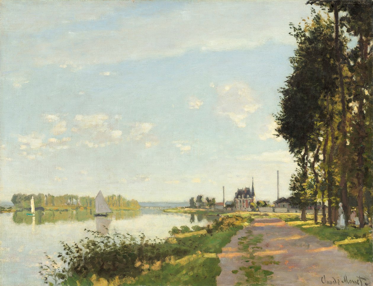 Argenteuil, c.1872  by Claude Monet
