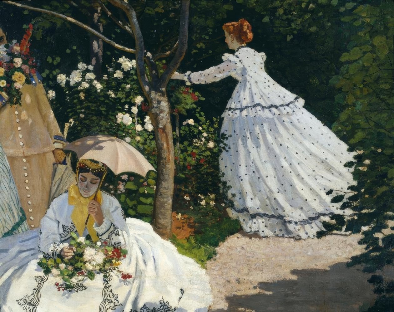 Bahçedeki kadınlar by Claude Monet