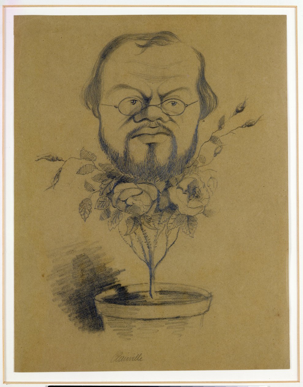 François Nicolaie (1811-79) 1858 by Claude Monet