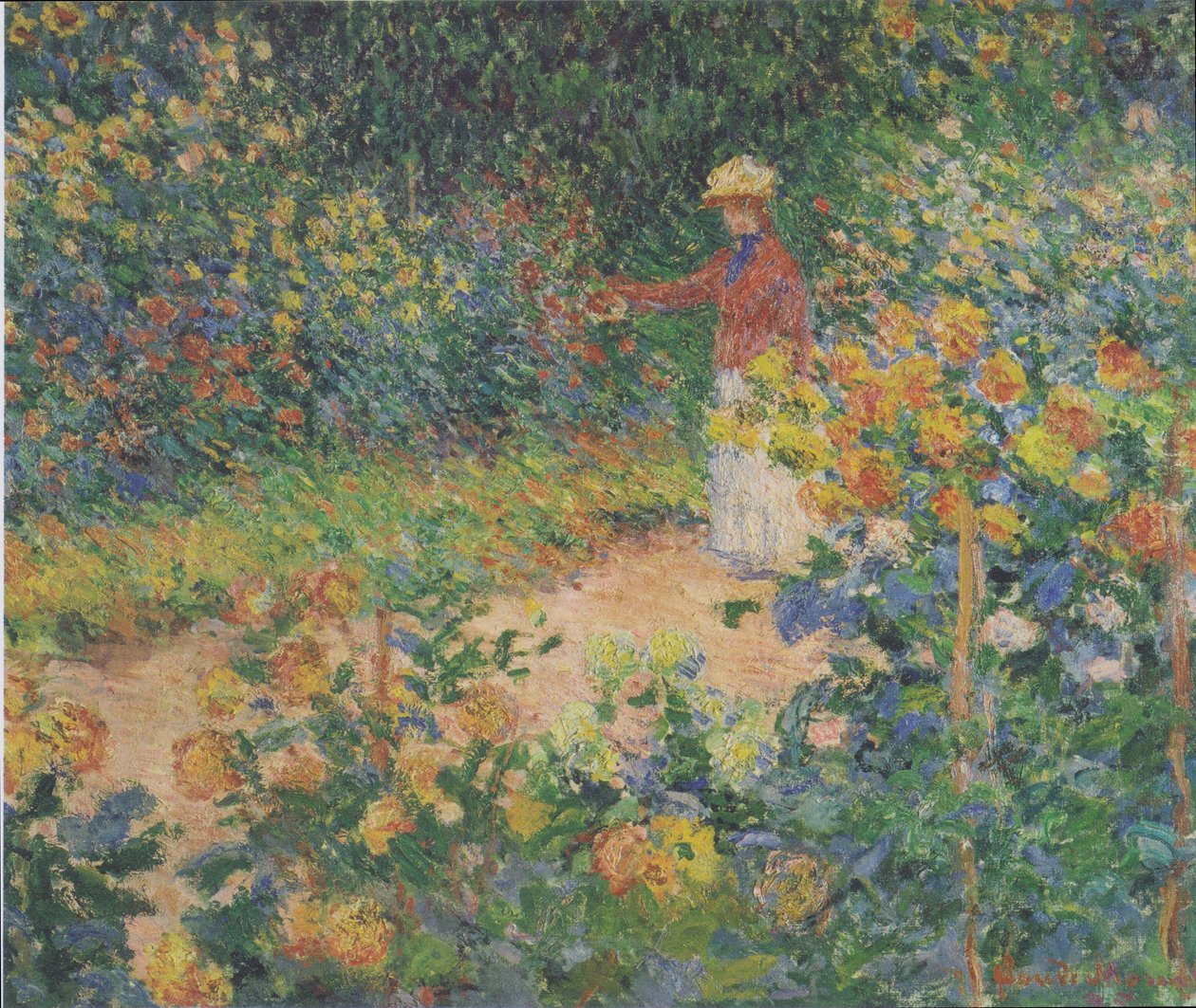 Bahçede by Claude Monet