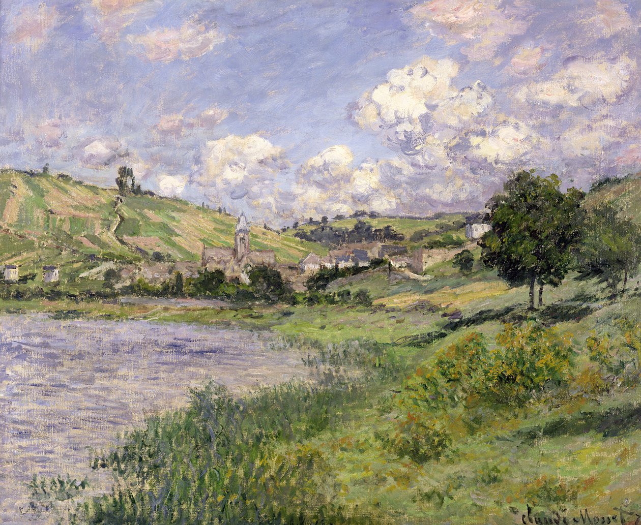 Manzara, Vetheuil, 1879 by Claude Monet