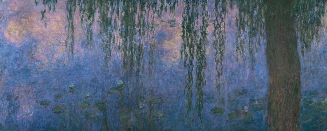 Söğütlü nilüfer göleti, Le Matin aus söğütleri by Claude Monet