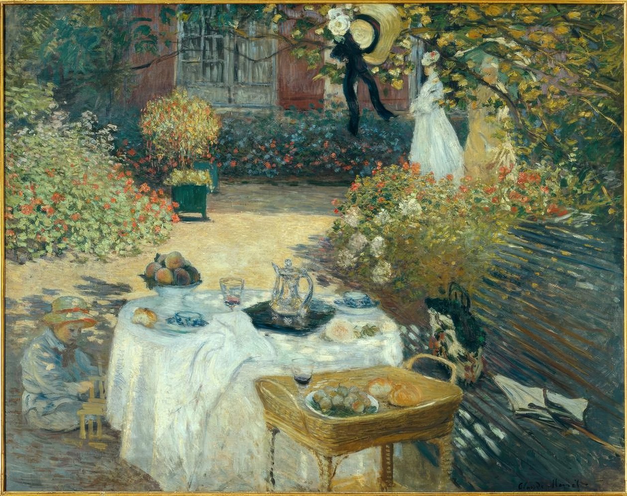 Öğle yemeği by Claude Monet