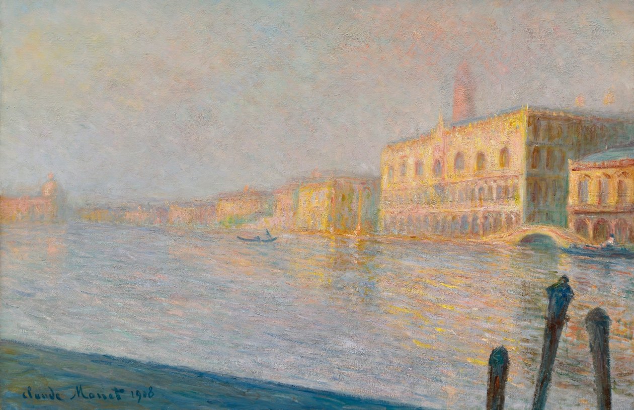 Dükalık Sarayı by Claude Monet