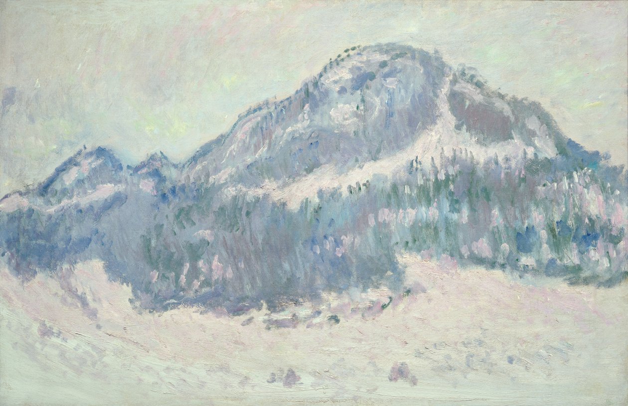 Kolsaas Dağı, Norveç, 1895 by Claude Monet