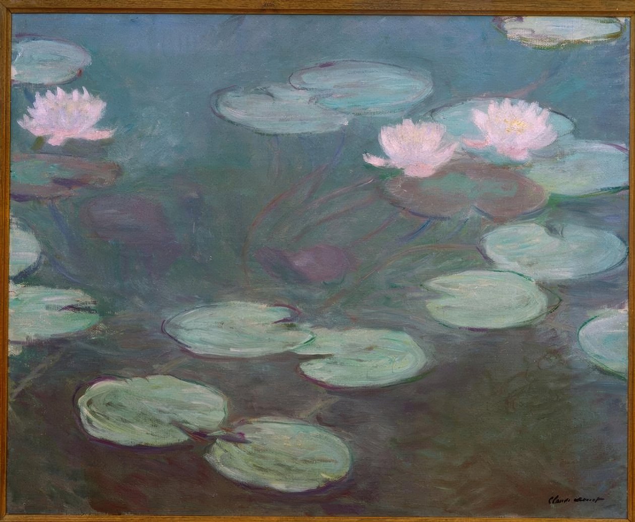 nymphéas gülleri by Claude Monet