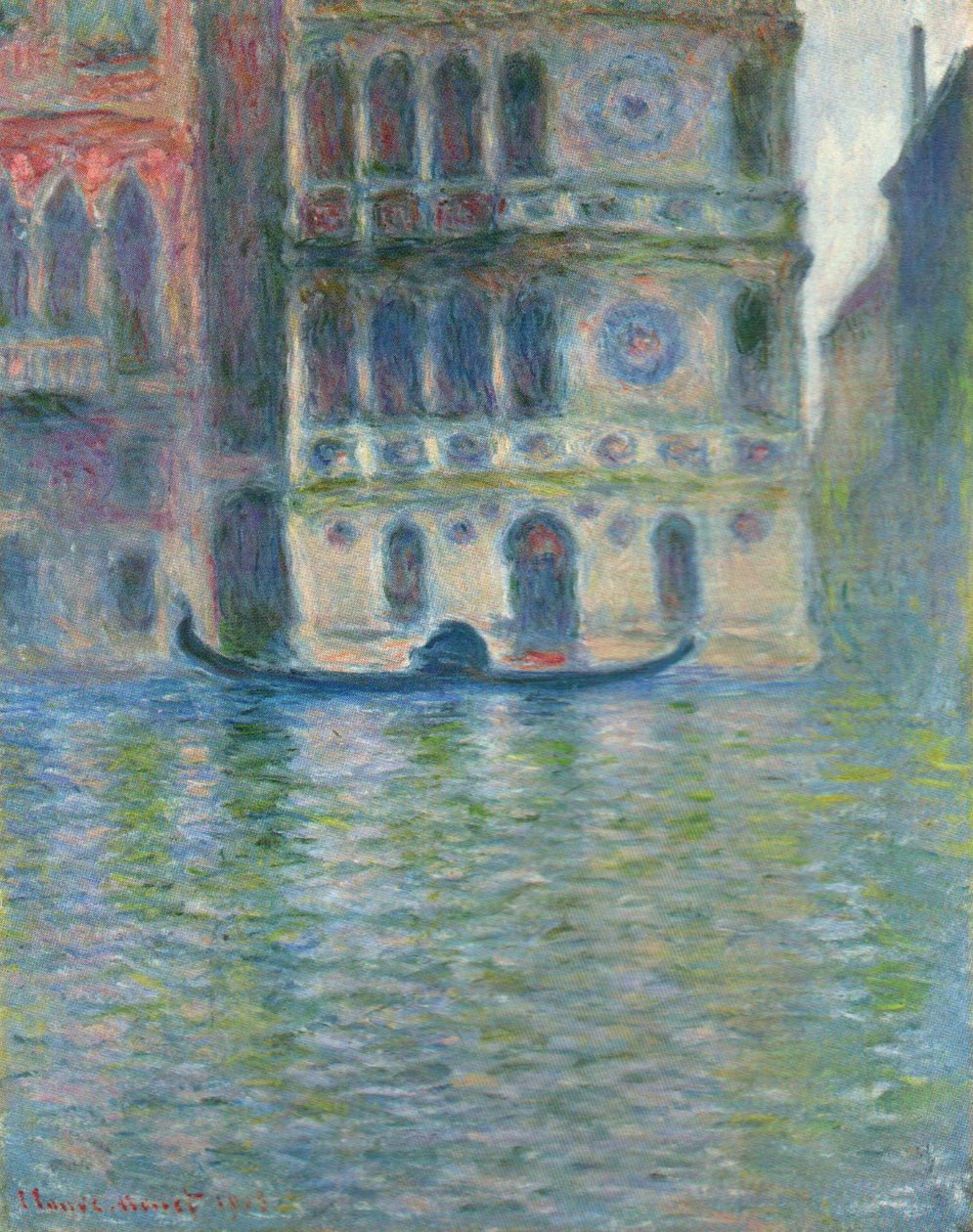 Palazzo Dario, Venedik by Claude Monet