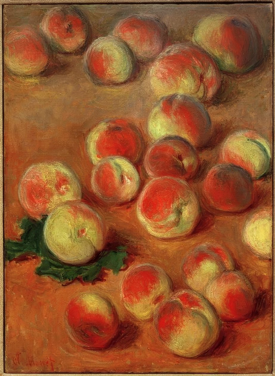 Şeftaliler by Claude Monet