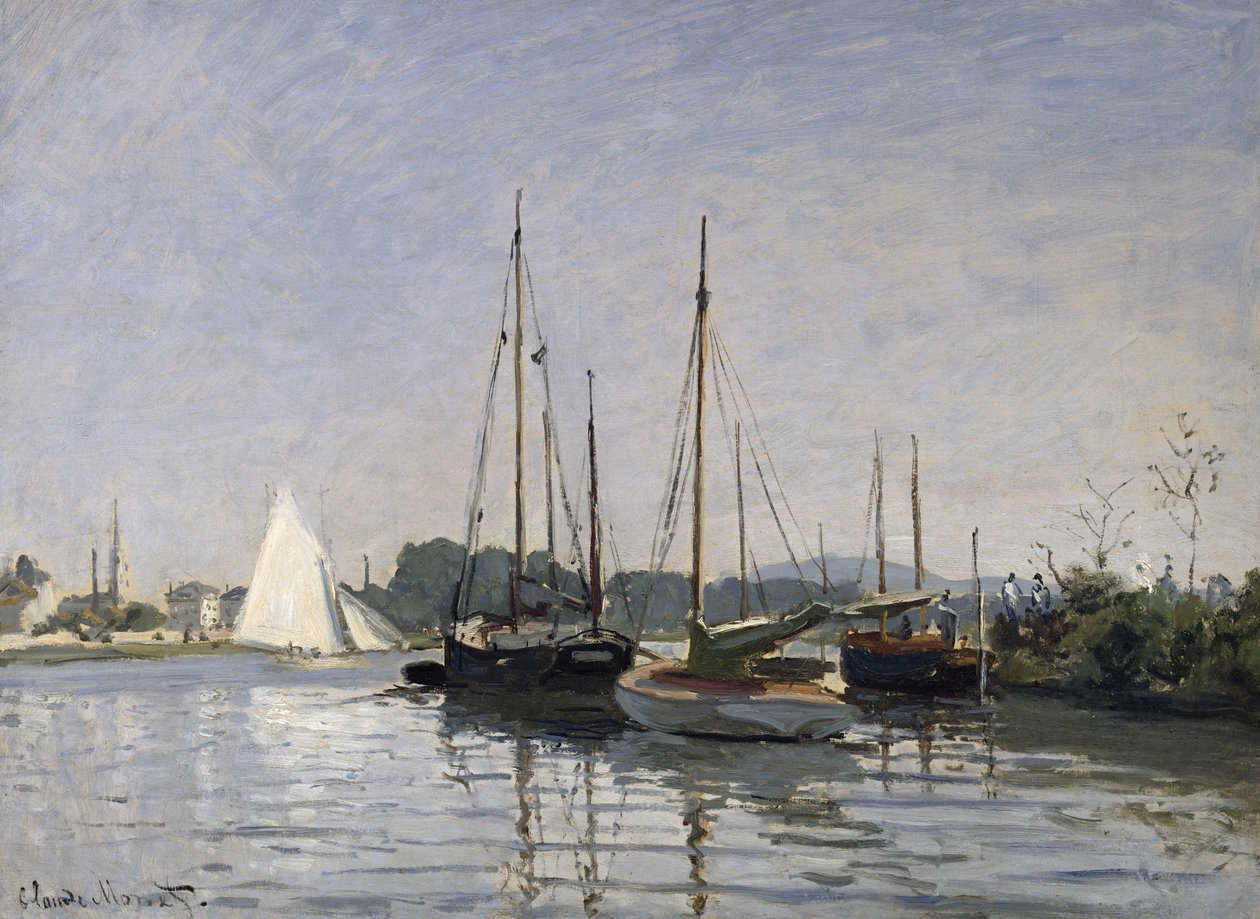Gezi Tekneleri, Argenteuil, c.1872-3 by Claude Monet