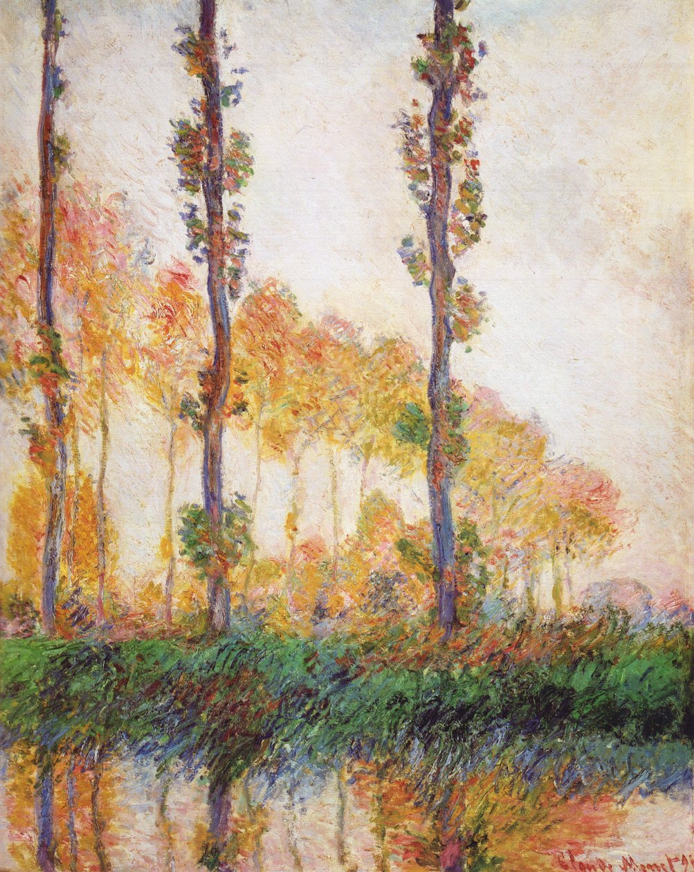 Kavak (Sonbahar) II.JPG by Claude Monet