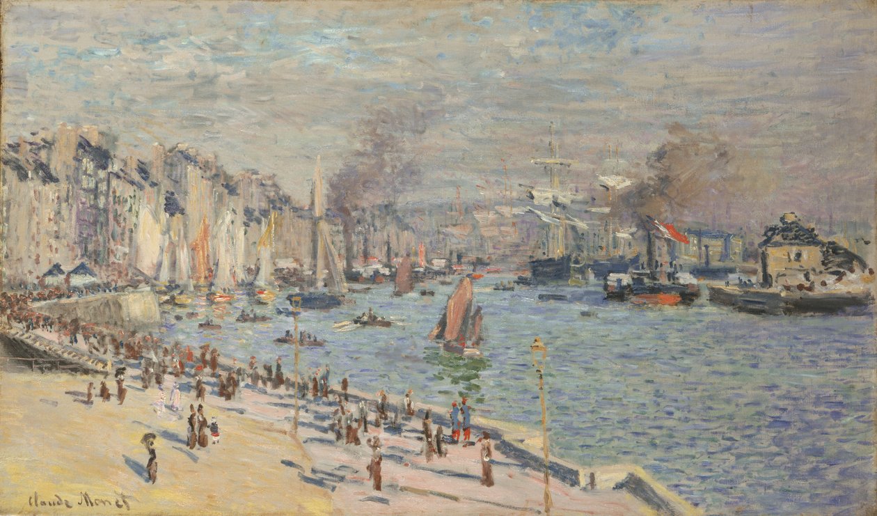 Le Havre Limanı by Claude Monet