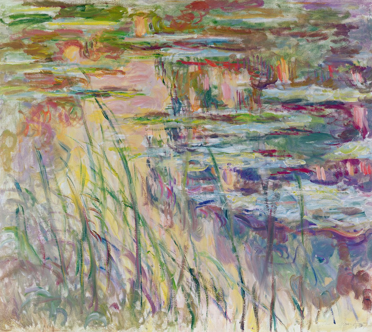 Su Üzerine Düşünceler, 1917 by Claude Monet