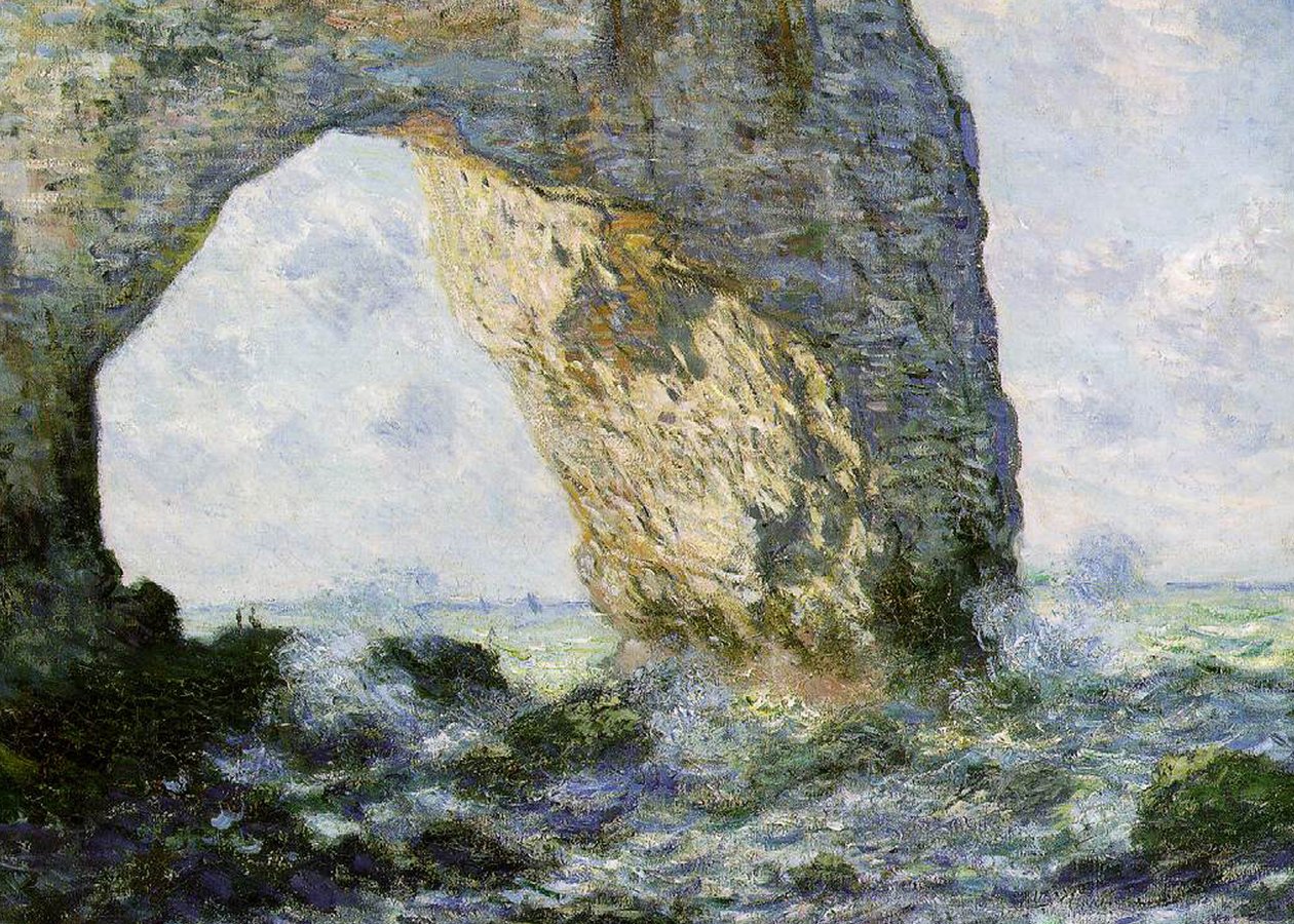 Kaya Kemeri by Claude Monet