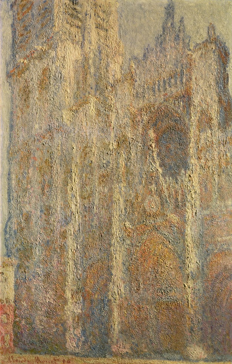 Rouen Katedrali, Gün Ortası, 1894 by Claude Monet
