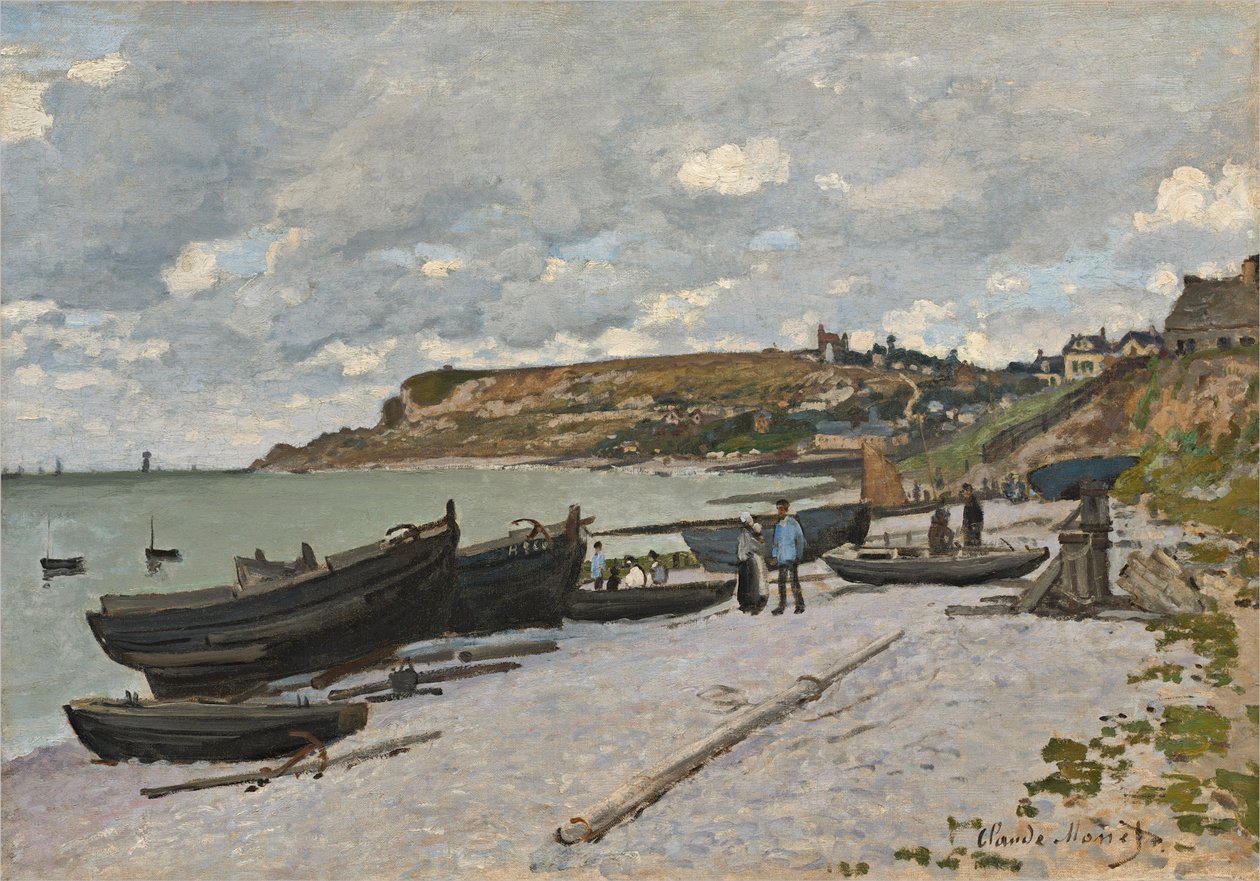 Sainte-Adresse, 1867  by Claude Monet