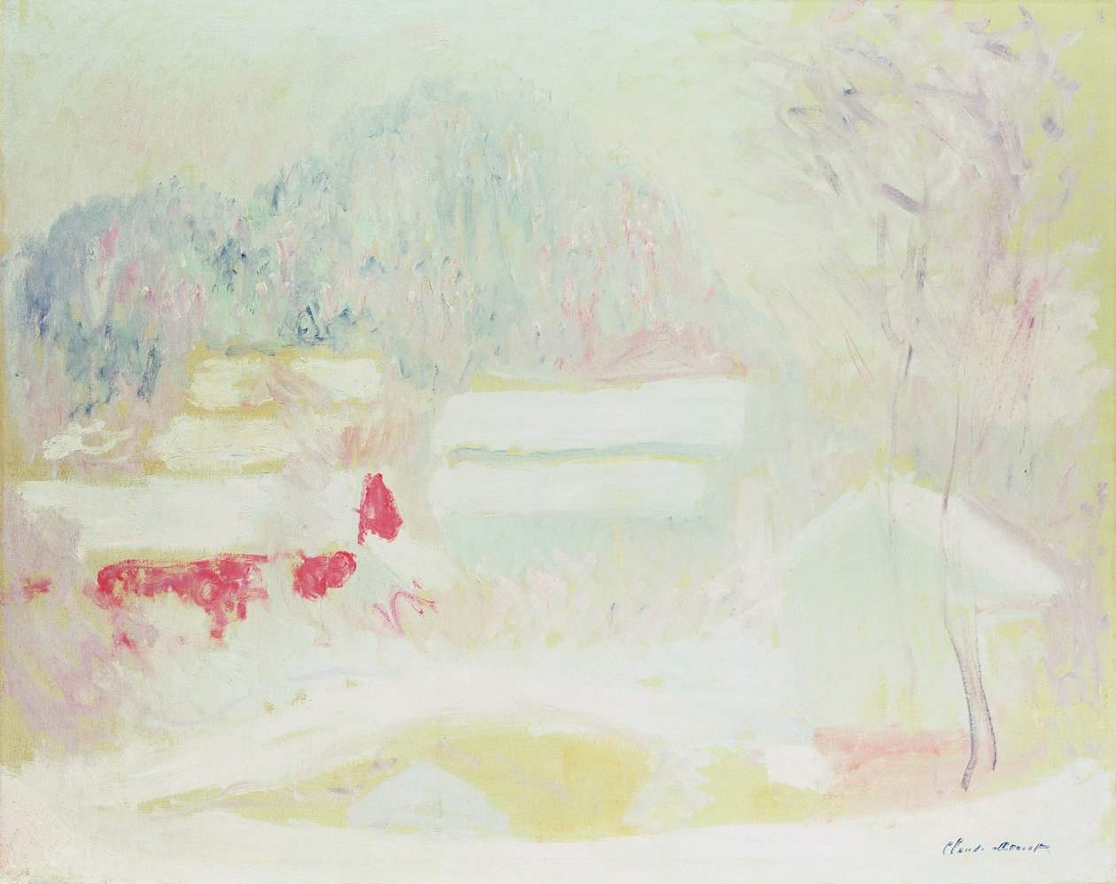 Sandviken, Norveç, 1895 by Claude Monet