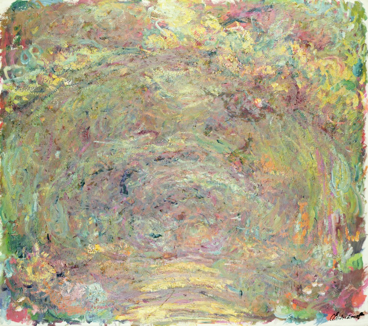 Gölgeli Yol, c.1920 by Claude Monet
