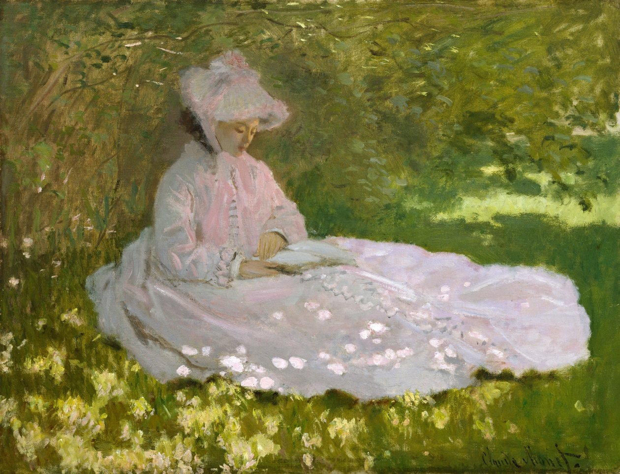 bahar by Claude Monet