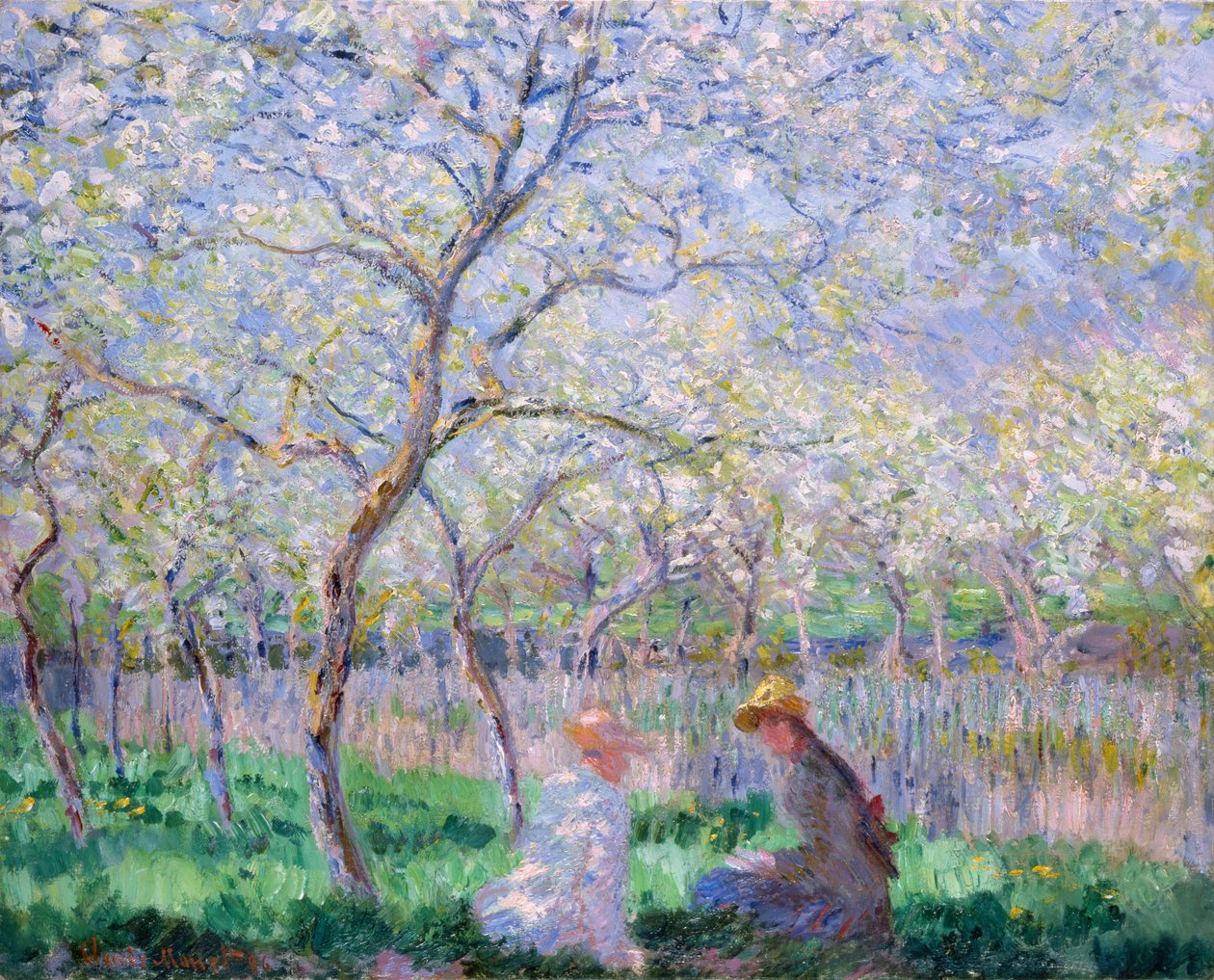 Bahar, 1886 by Claude Monet