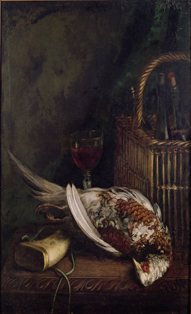 Sülün ile Natürmort, 1861 dolayları by Claude Monet