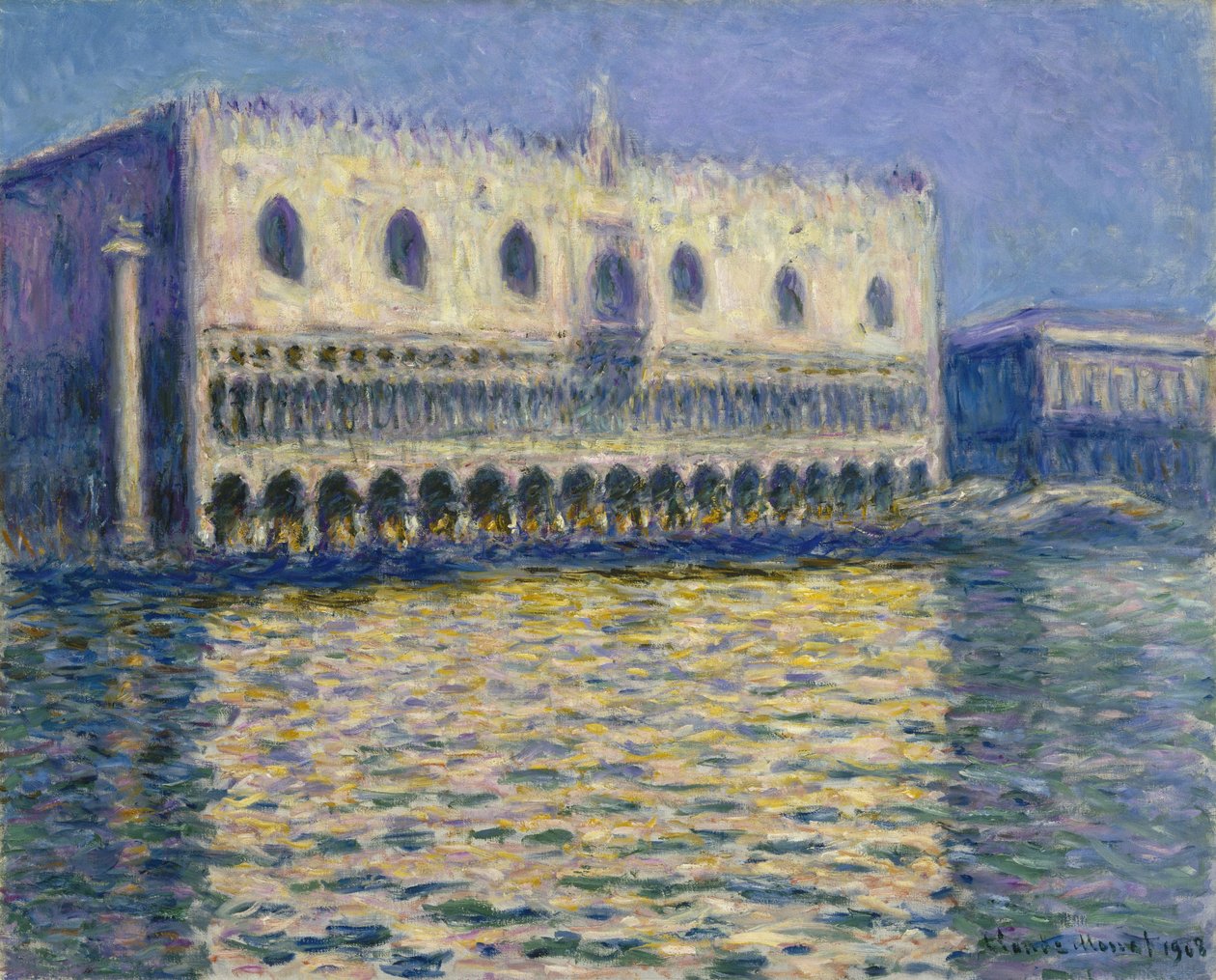 Doges Sarayı by Claude Monet