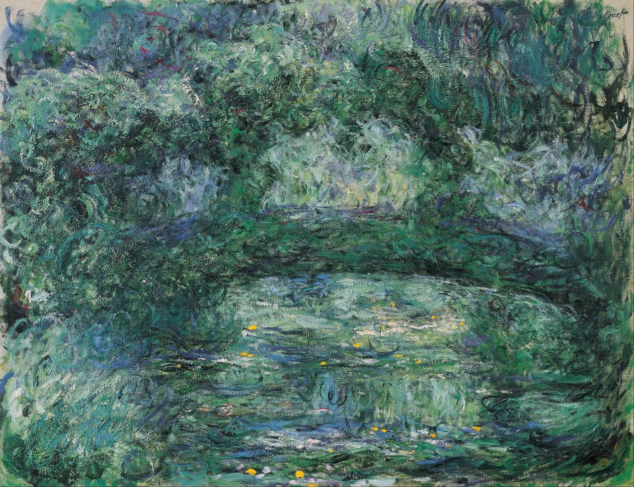 Japon Köprüsü by Claude Monet