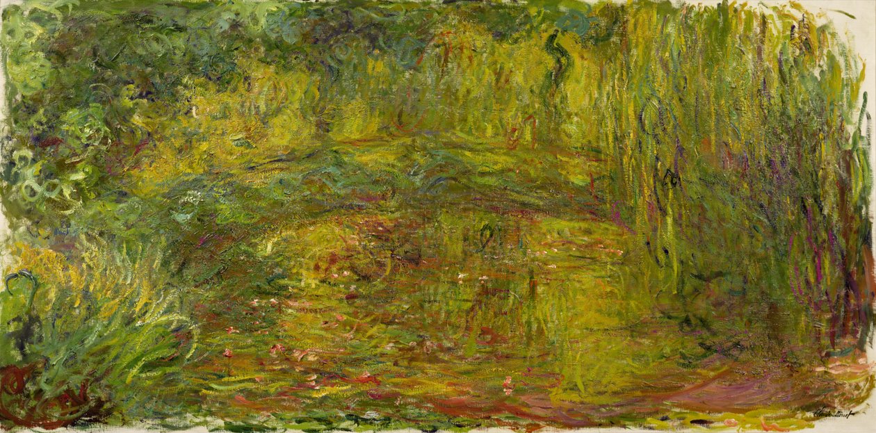 Japon Köprüsü, 1918 by Claude Monet
