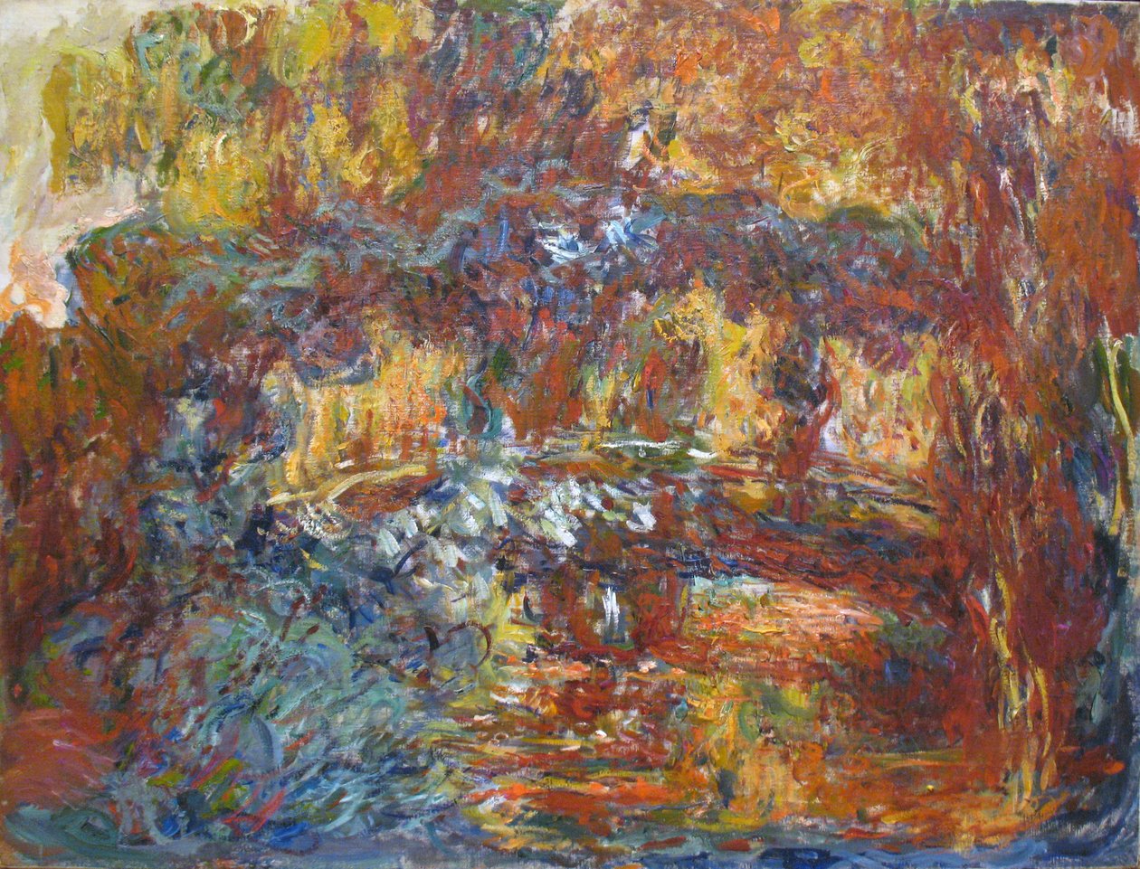 Japon Yaya Köprüsü - Japon Yaya Köprüsü by Claude Monet