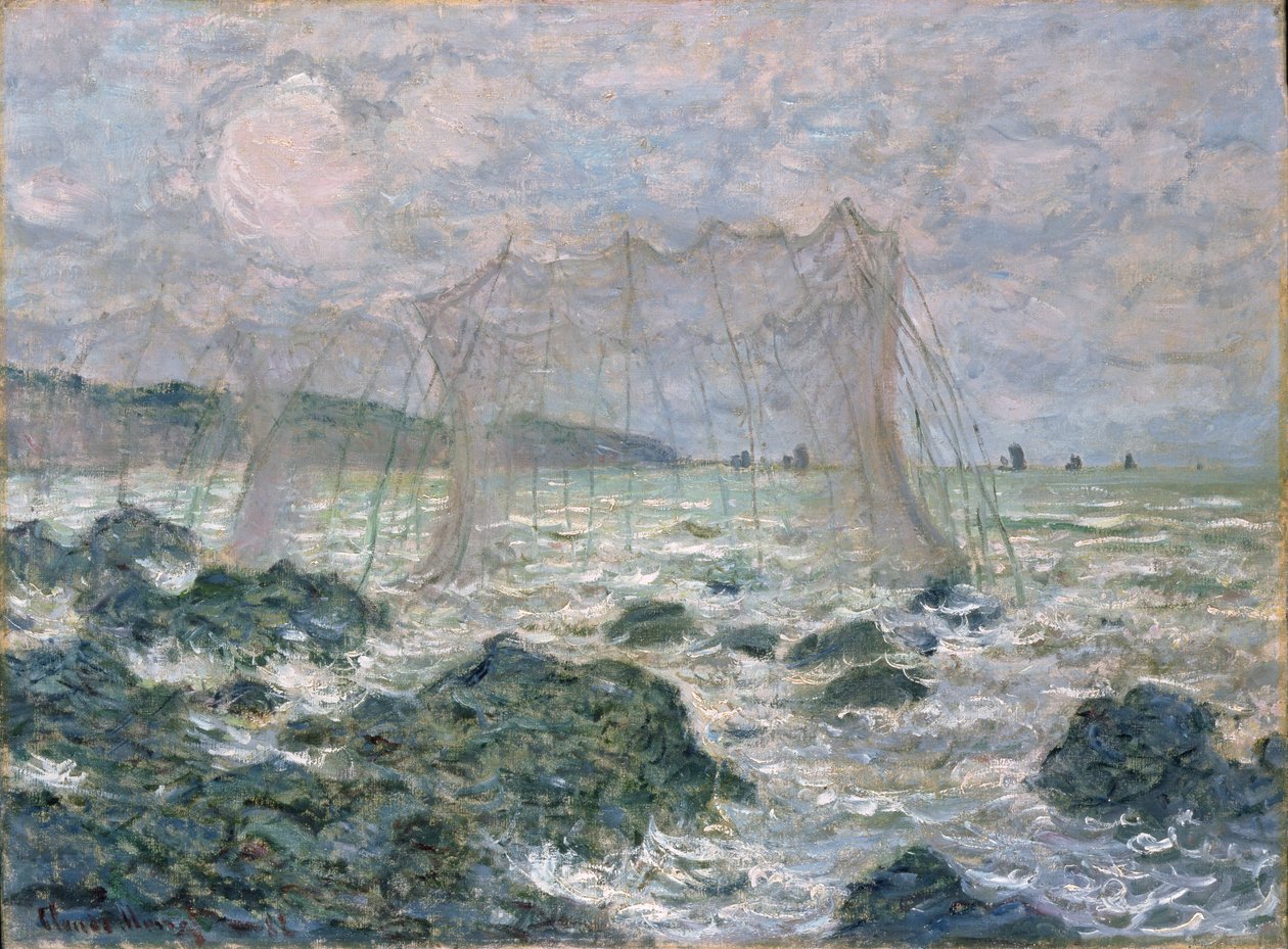 Ağlar, 1882 by Claude Monet
