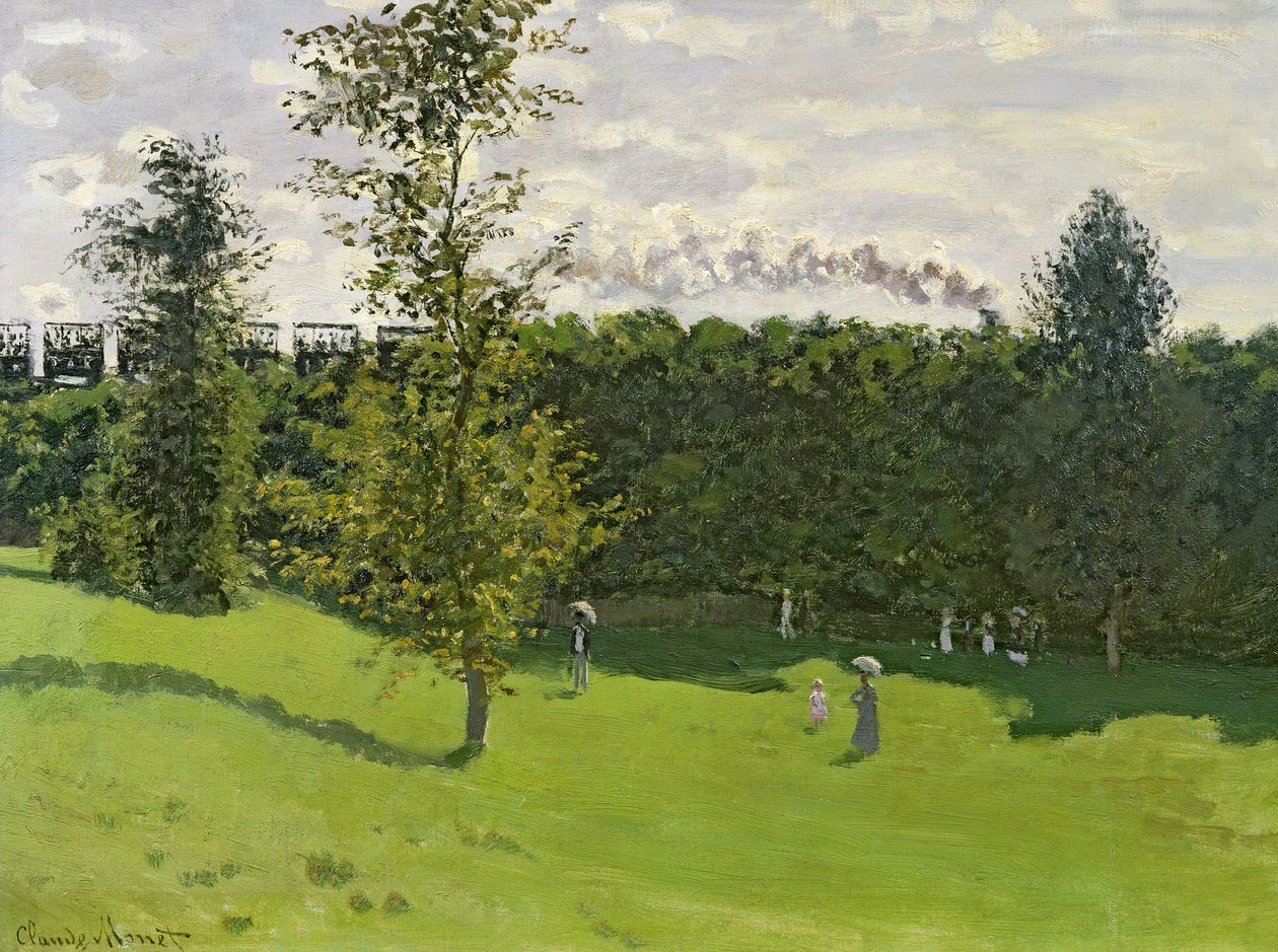 Ağaçlar (kağıt üzerine mürekkep) by Claude Monet