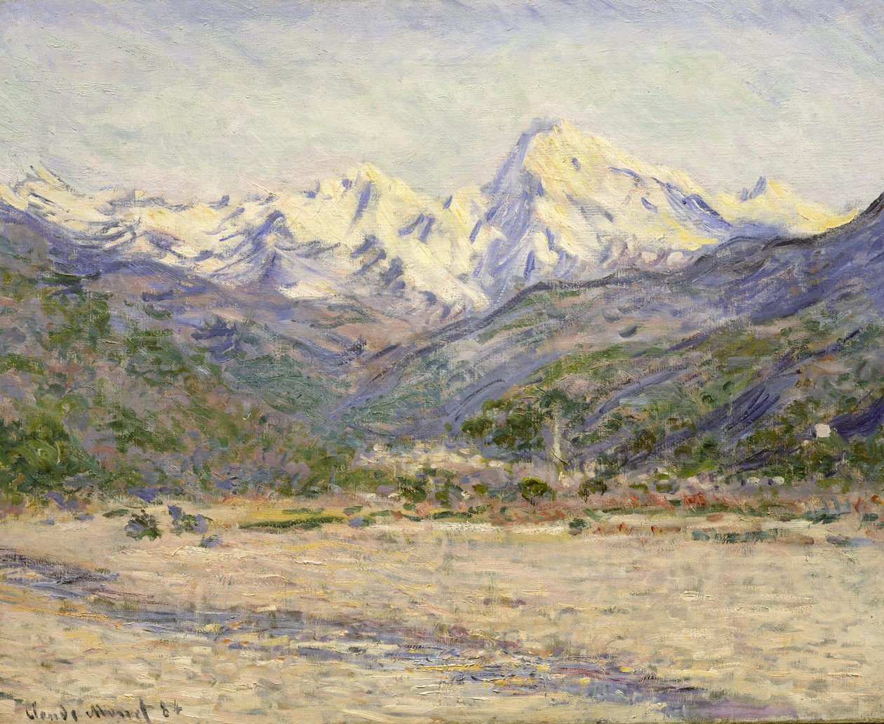 Nervia Vadisi by Claude Monet