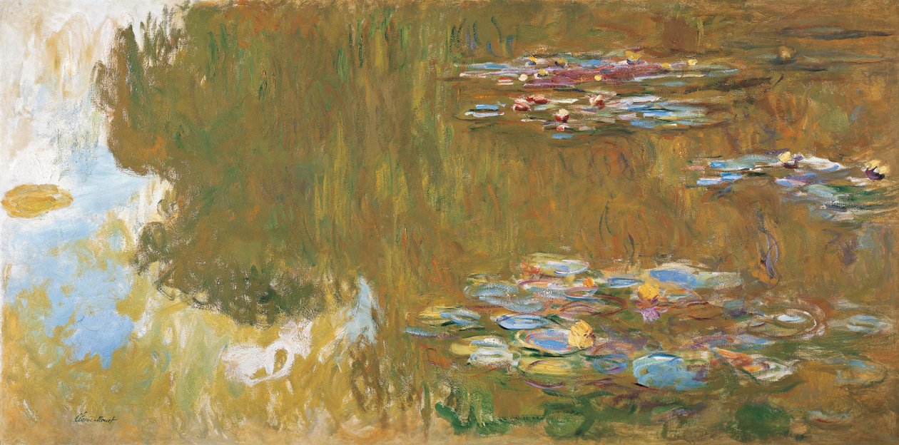 Nilüfer Göleti, c. 1917-19 by Claude Monet
