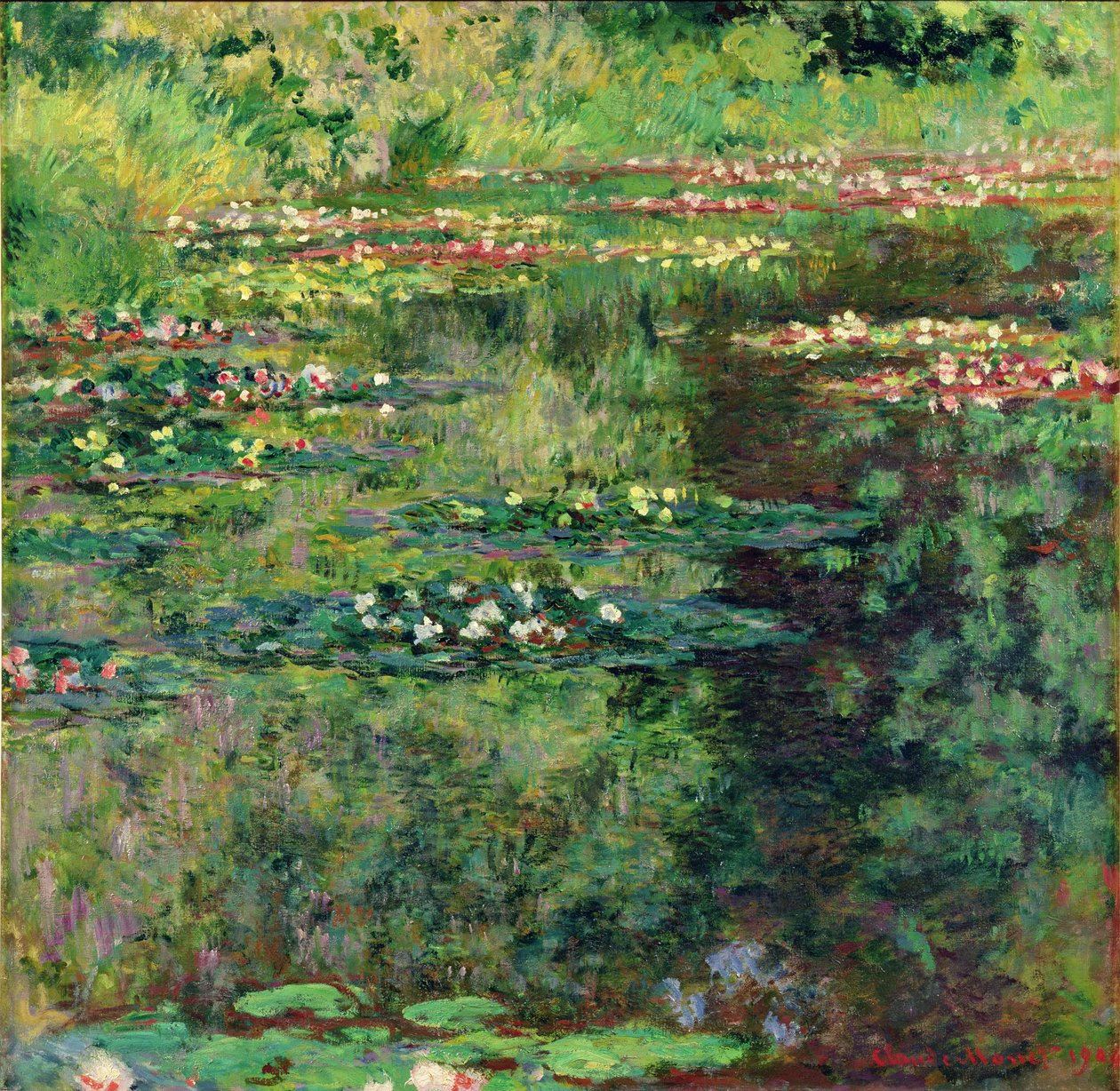 Nilüfer Göleti, 1904 by Claude Monet