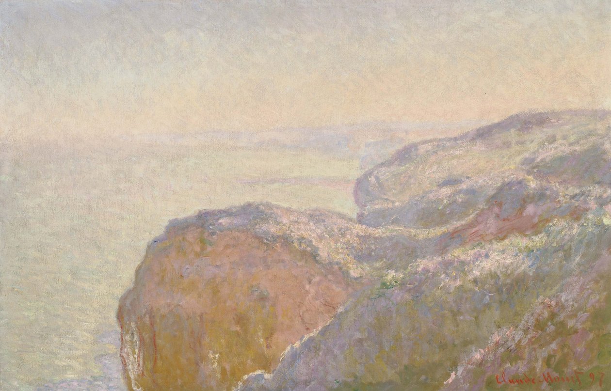 Val-Saint-Nicolas, Dieppe yakınlarında (Sabah) by Claude Monet