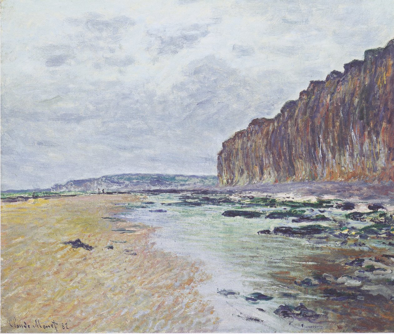 Warangeville, Ebbe by Claude Monet