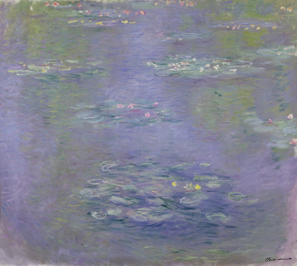 Nilüferler, 1903 (bkz. detay 382332) by Claude Monet