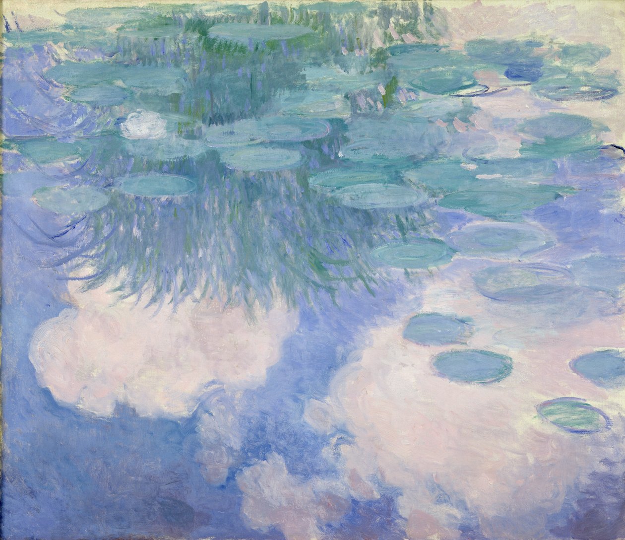 Nilüferler, 1914-17 (bkz. detay 382337) by Claude Monet
