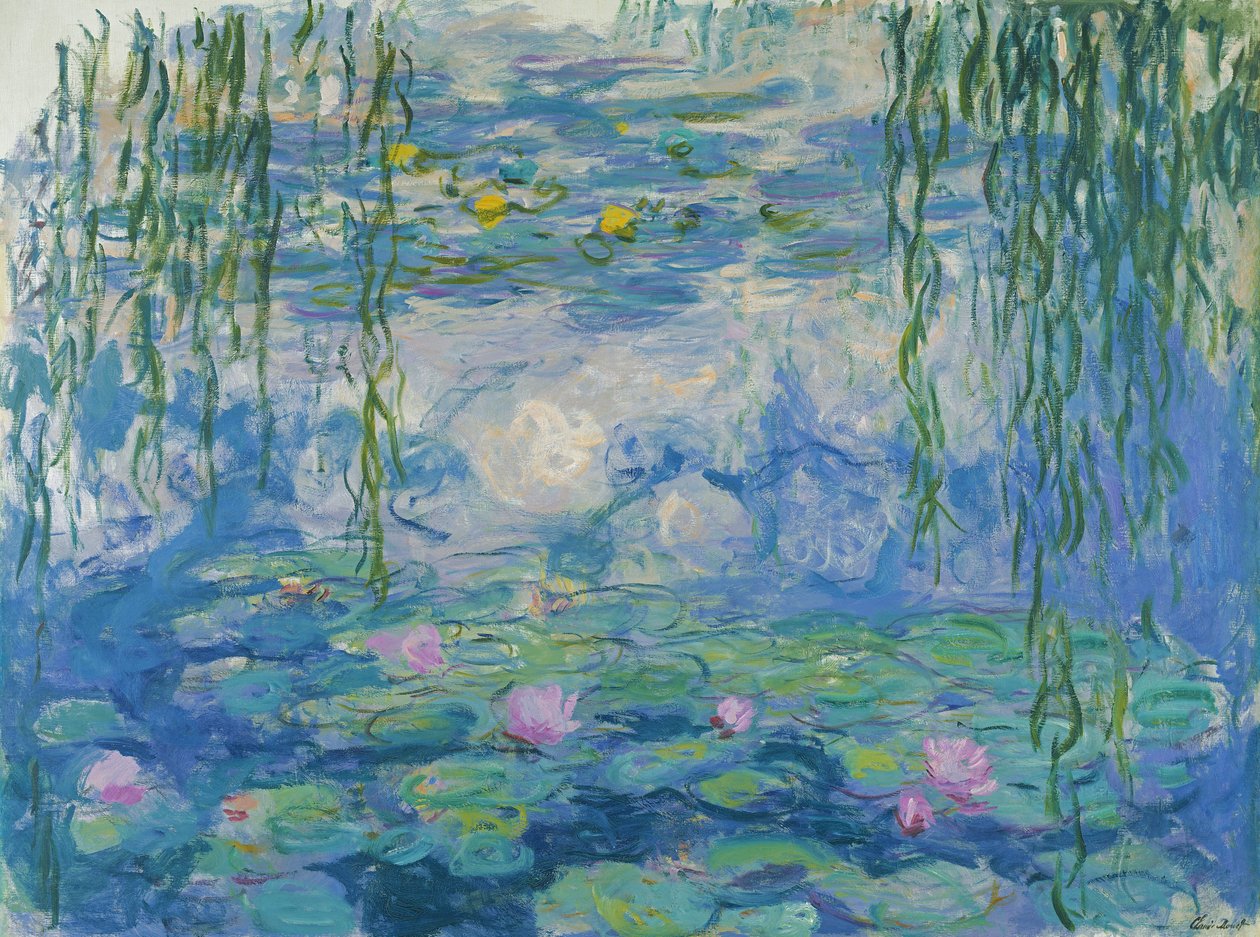 Nilüferler, 1916-19 (ayrıca bkz. detay 382331) by Claude Monet
