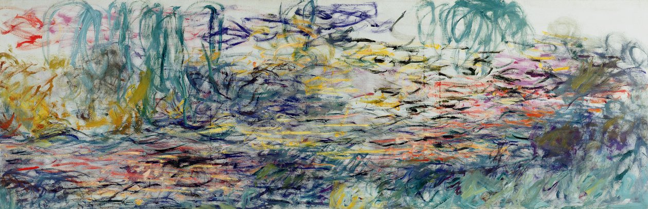 Nilüferler, 1917-19 (bkz. ayrıntı 414401 ve 414402) by Claude Monet