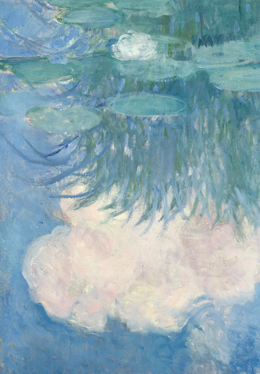 Nilüferler, detay, 1914-17 (ayrıca bkz. 82318) by Claude Monet
