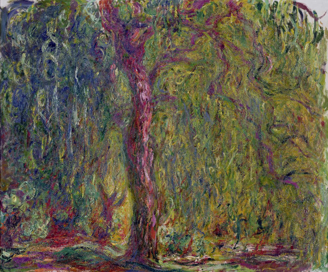 Ağlayan Söğüt, 1918-19 by Claude Monet