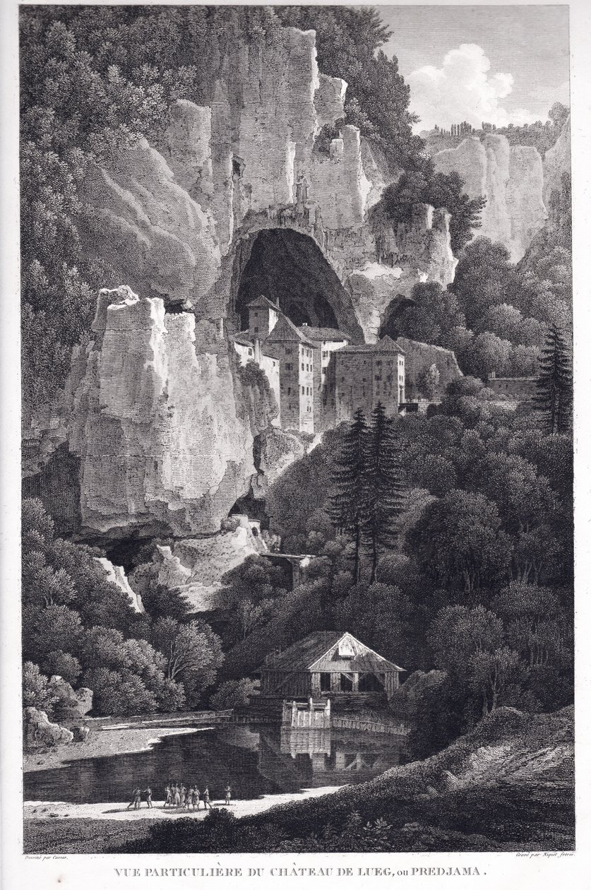 Predjama Kalesi by Claude Niquet