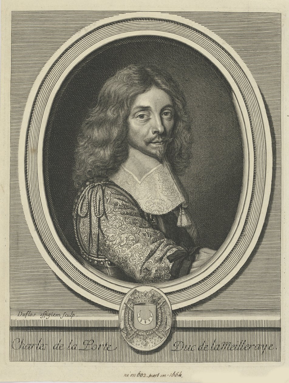 Charles de la Porte, La Meilleraye Dükü 1602-1664, yaklaşık 1690. by Claude Duflos