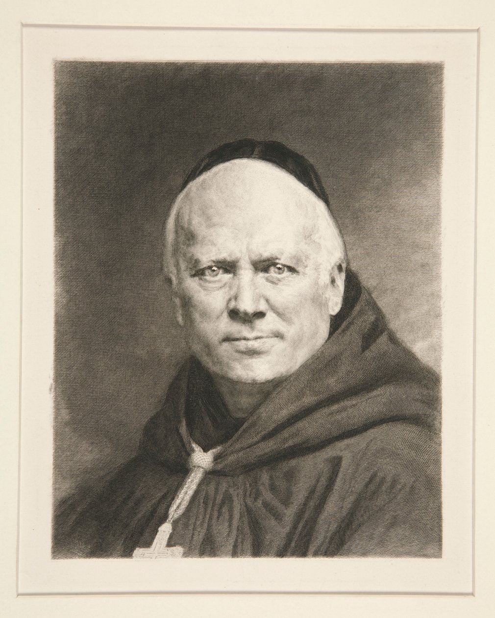 Dom Prosper Gueranger, başrahip de Soleames by Claude Ferdinand Gaillard