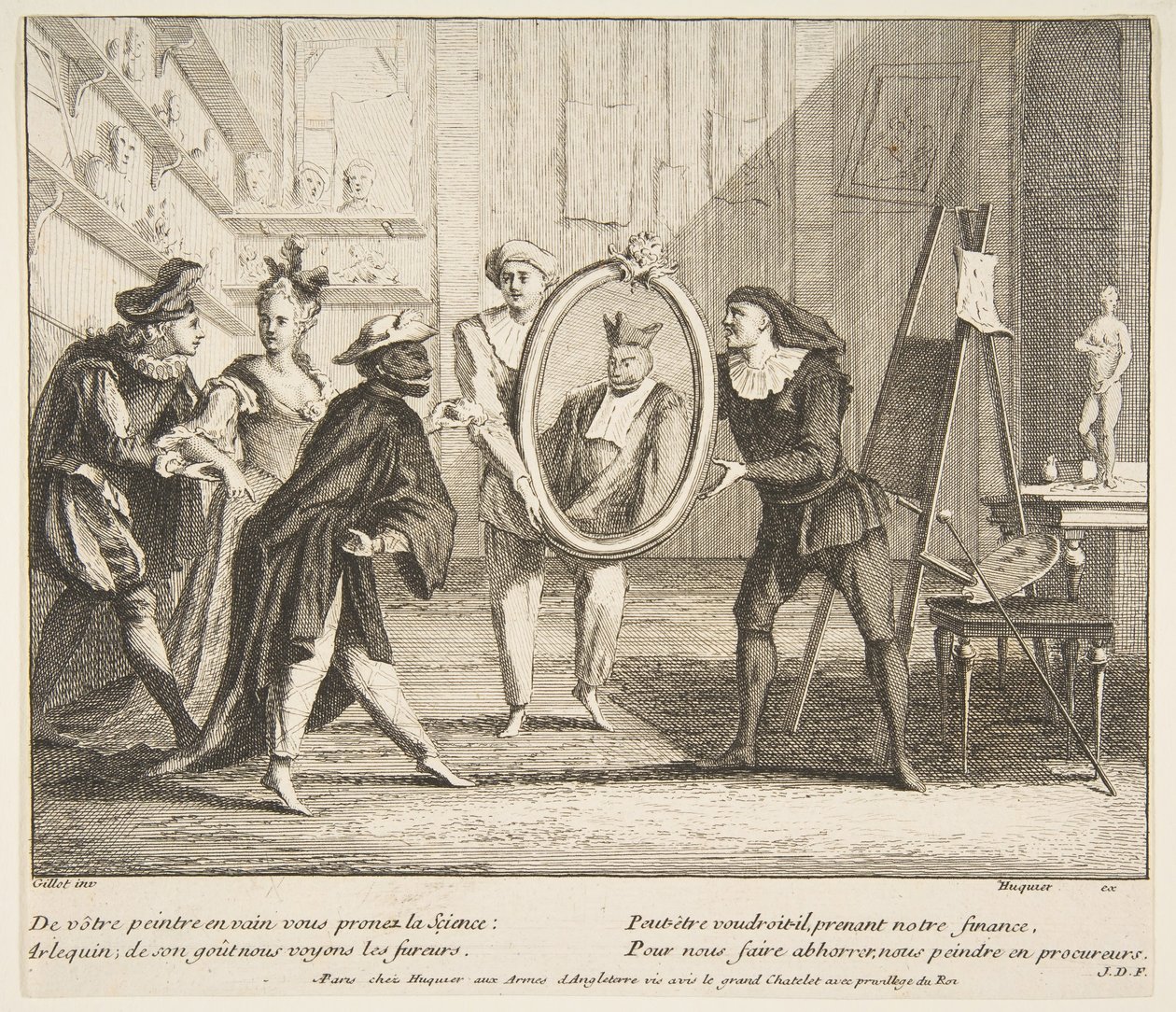 Pierrot ve Scaramouche, Harlequin.n.d.
