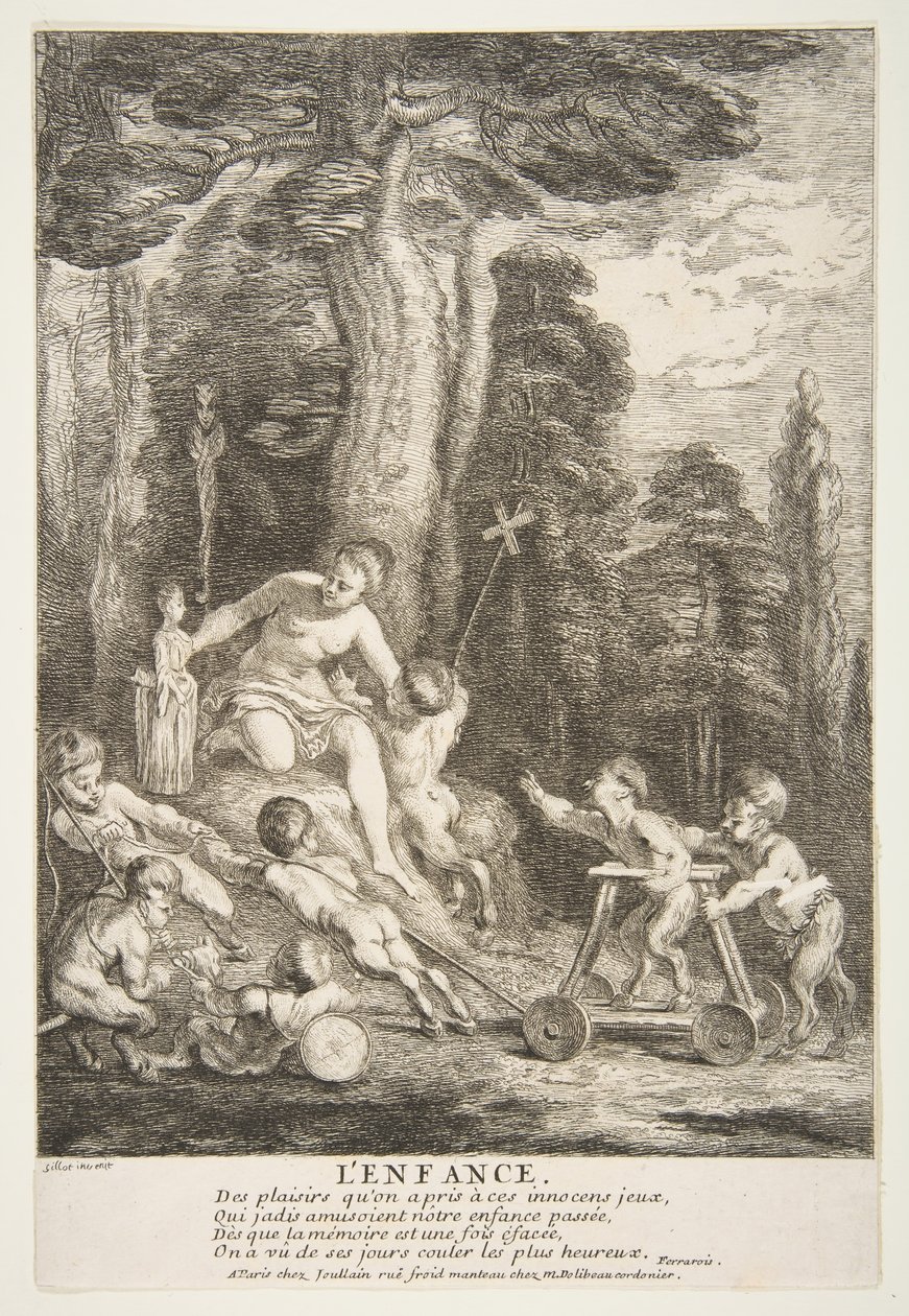 ergenlik.n.d. Yaratıcılar: Claude Gillot, Jean Audran. by Claude Gillot