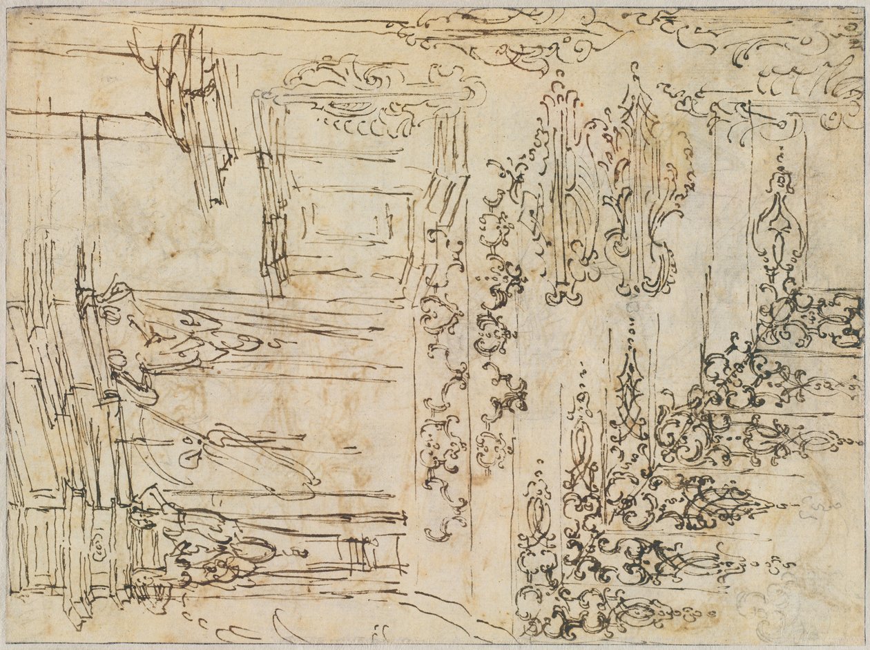 Süsleme ve Mimarlık Çalışmaları by Claude Gillot