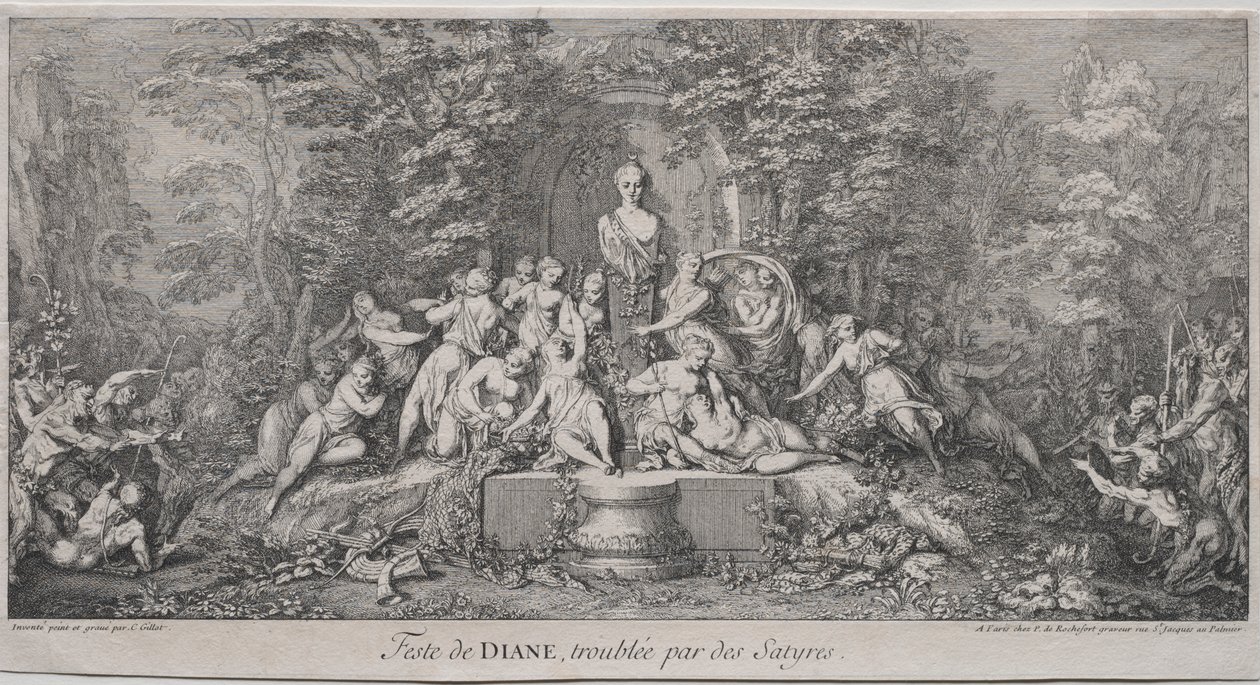 Dört Festival: Diana Festivali by Claude Gillot